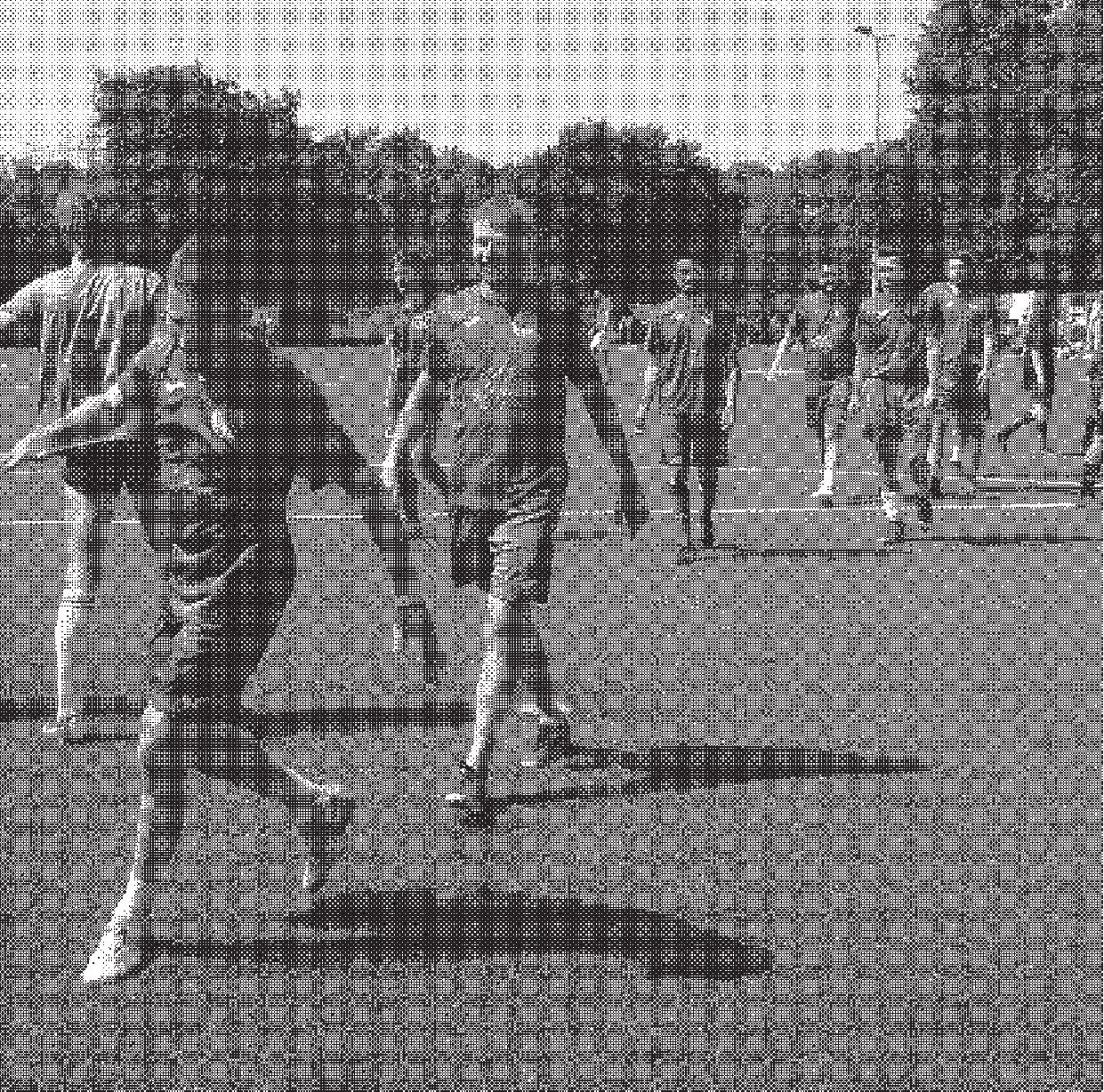 Players at the Kunstrasenturnier